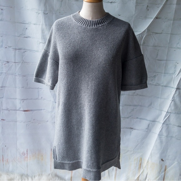 ELK The Label Short Sleeve Chunky Knit Wool Knit Dress/Sweater S/M - Picture 1 of 17